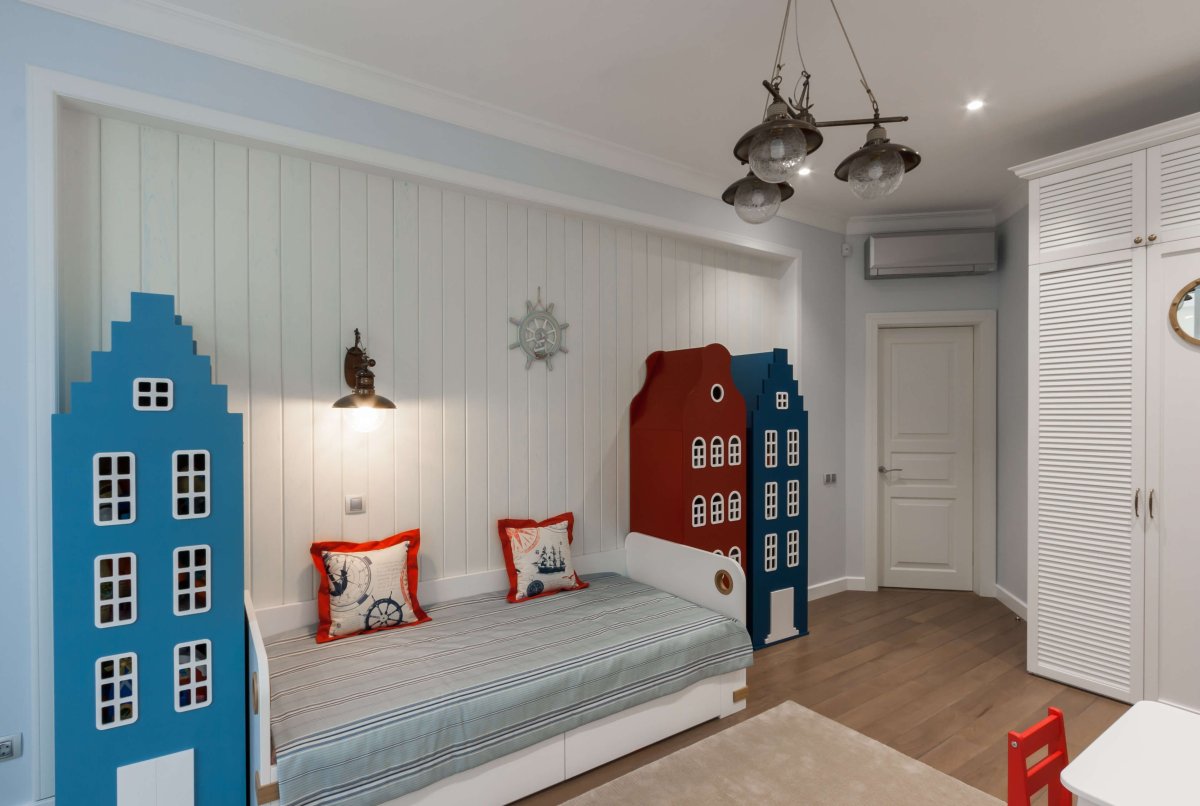 Мягкие панели в детской