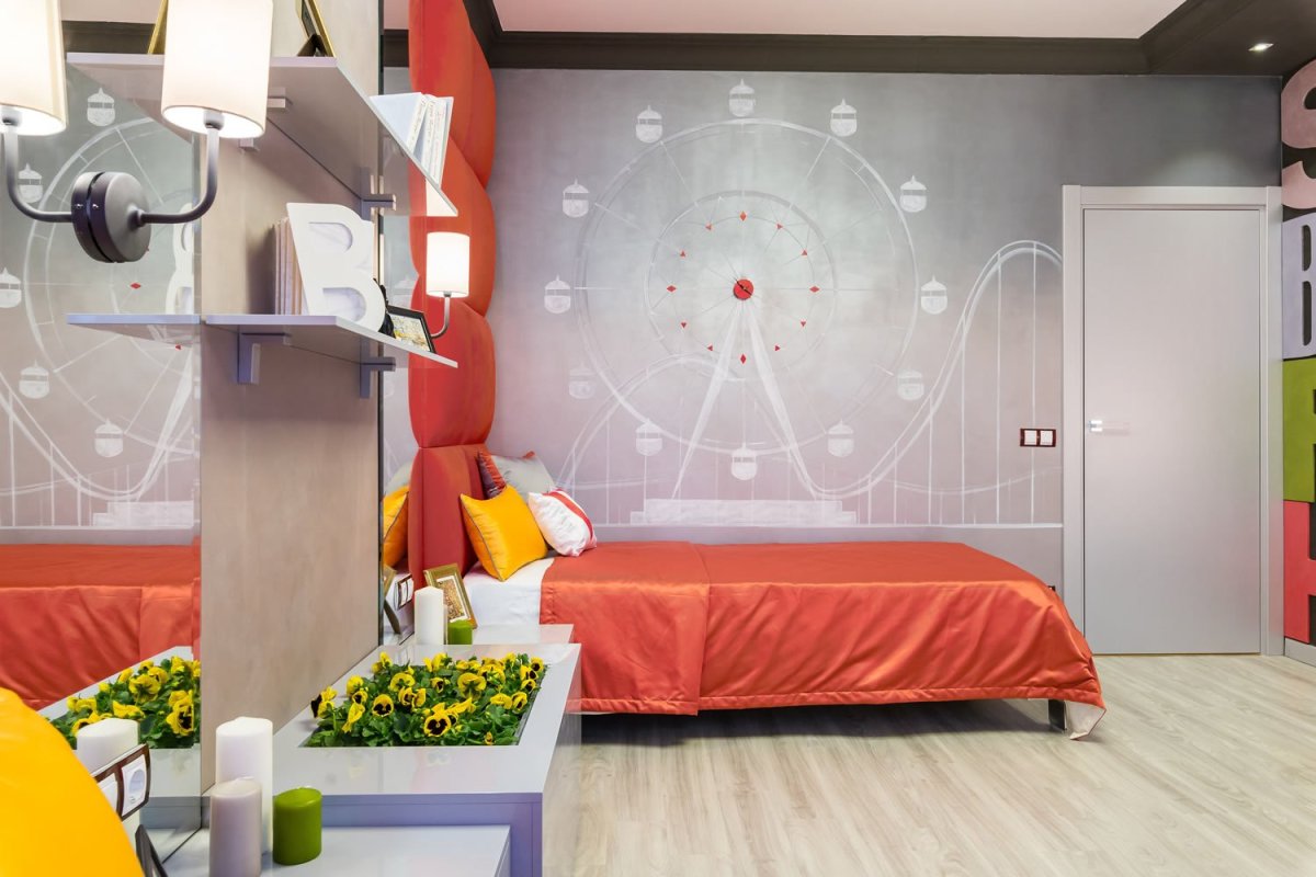 Мягкие стены для детской комнаты