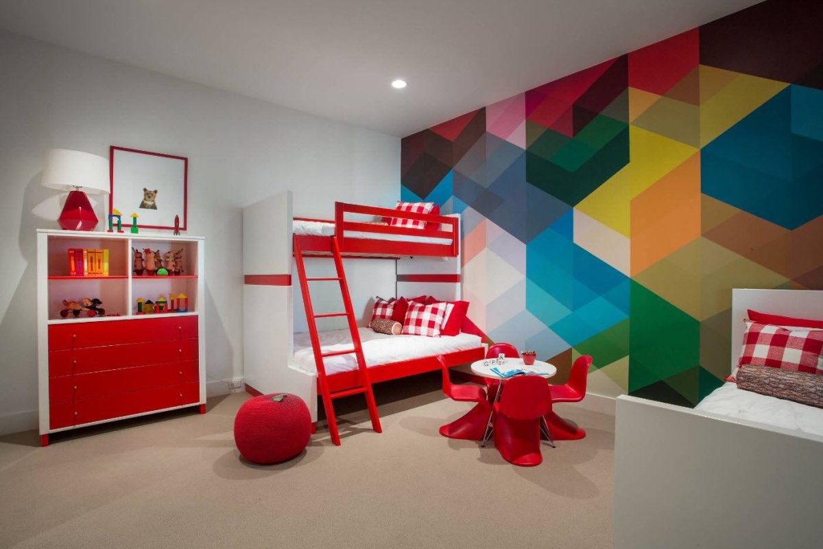 Дизайнер детской комнаты для двоих девочками