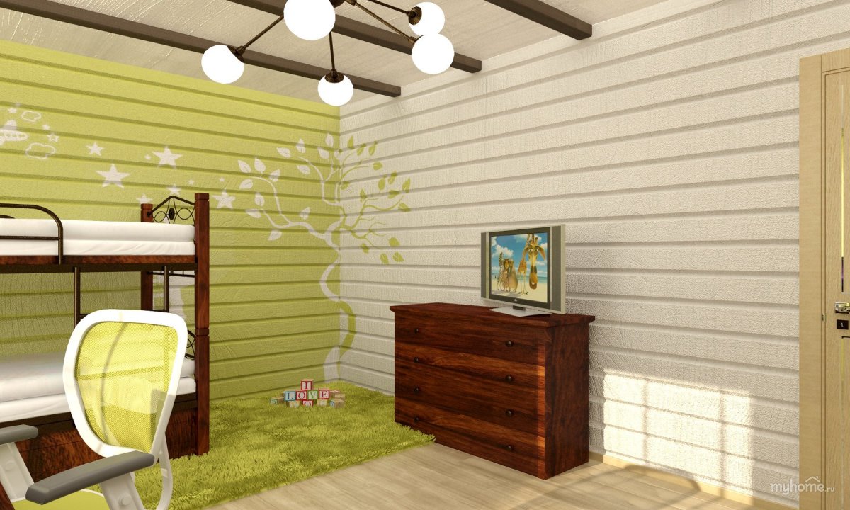 Интерьер дачи