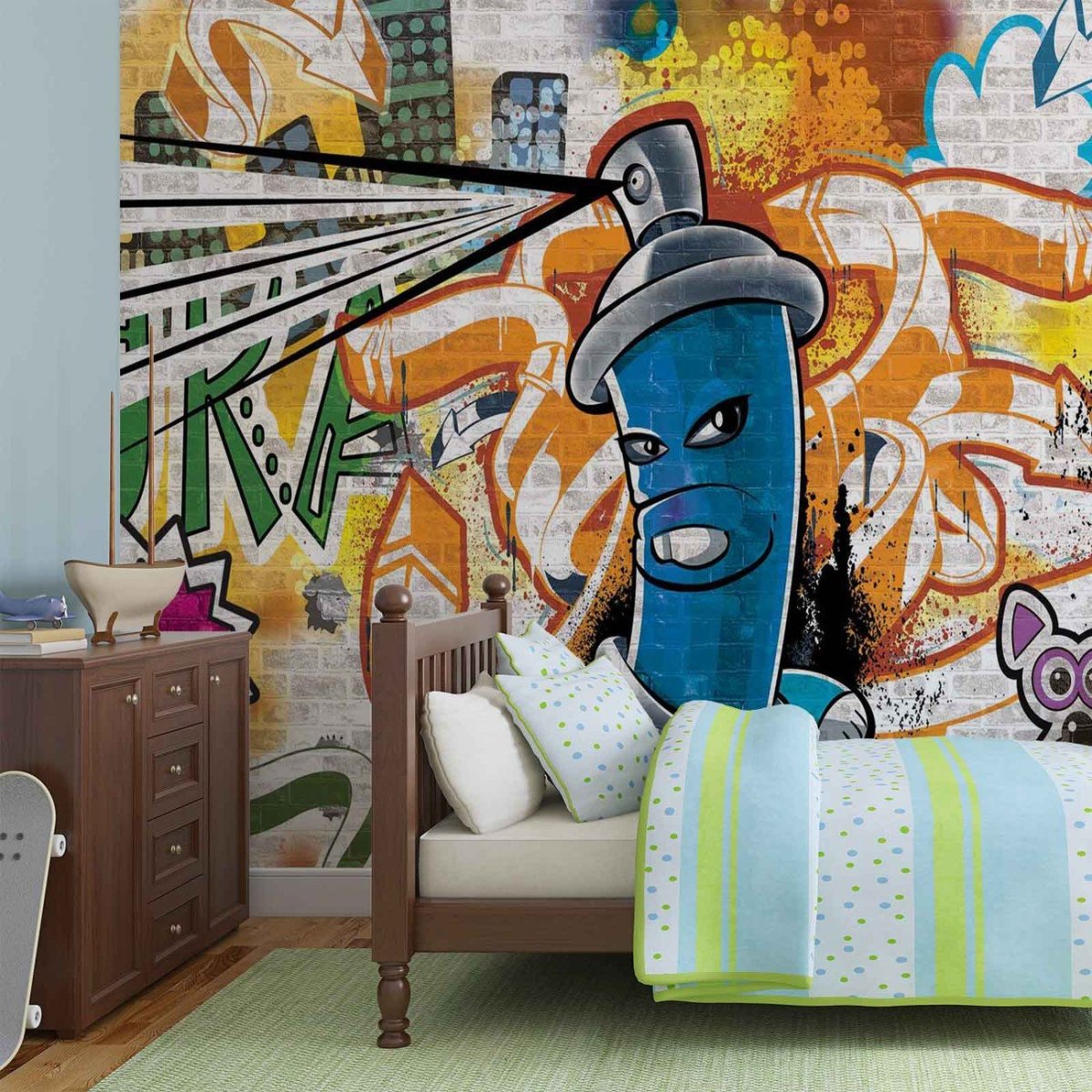 Детские обои граффити