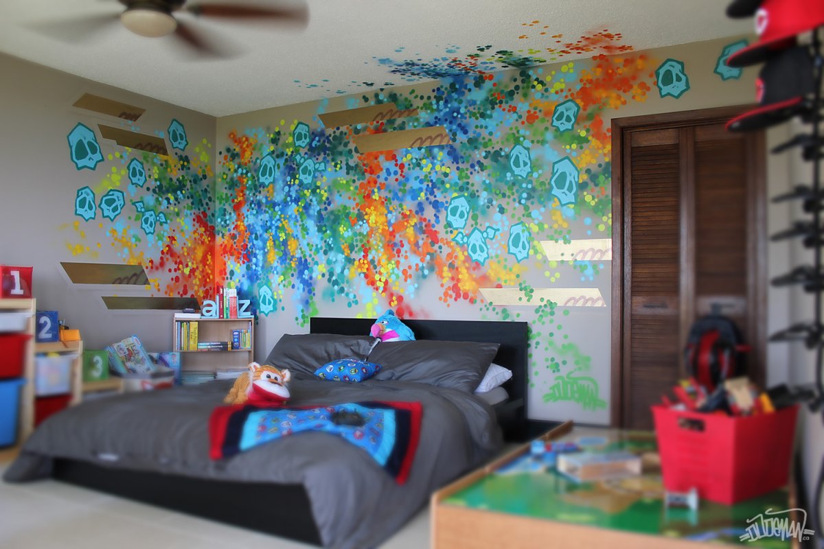 Фотообои в комнату подростка