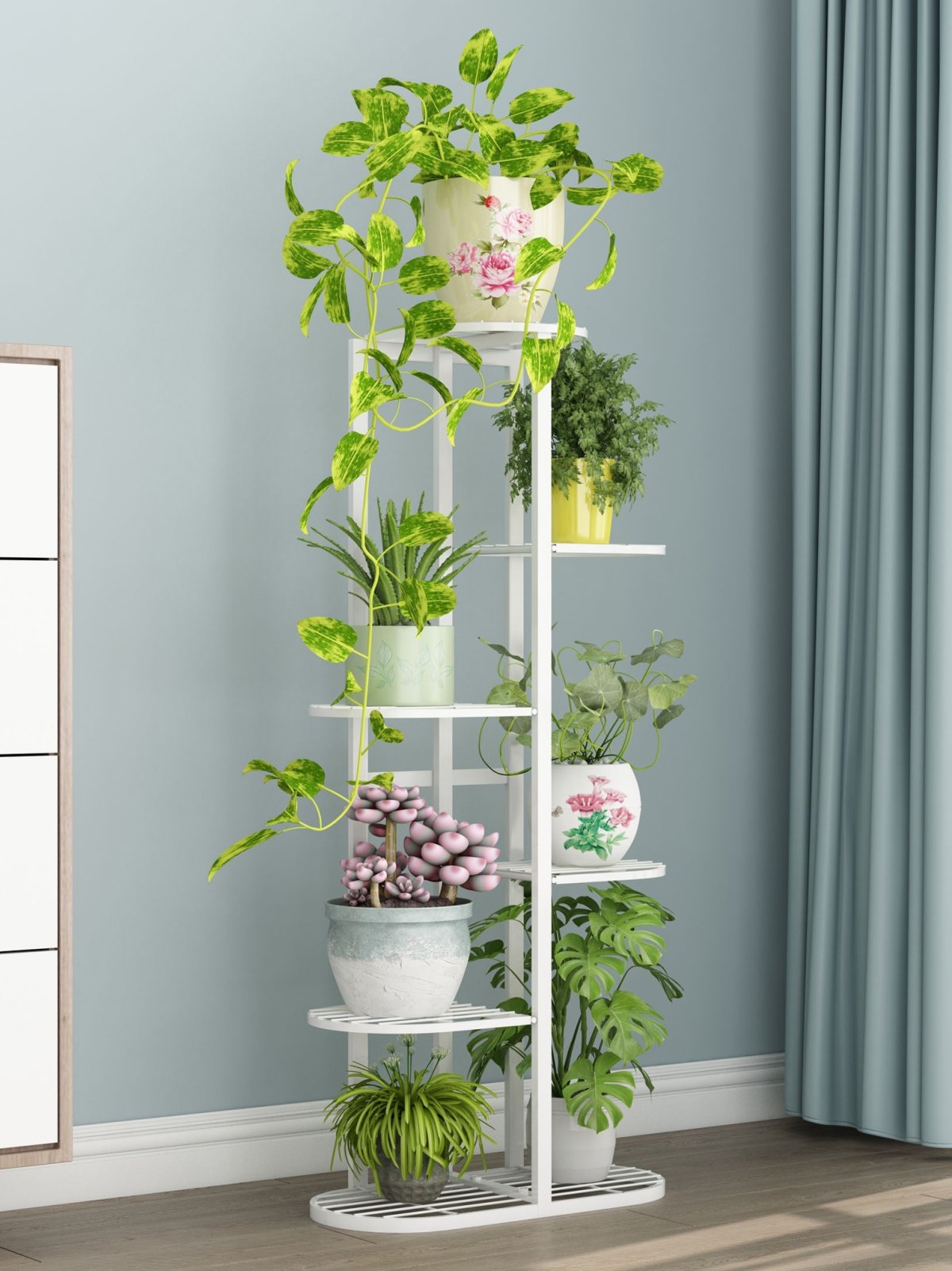 Tiered Plant Stand Outdoor 7 полок