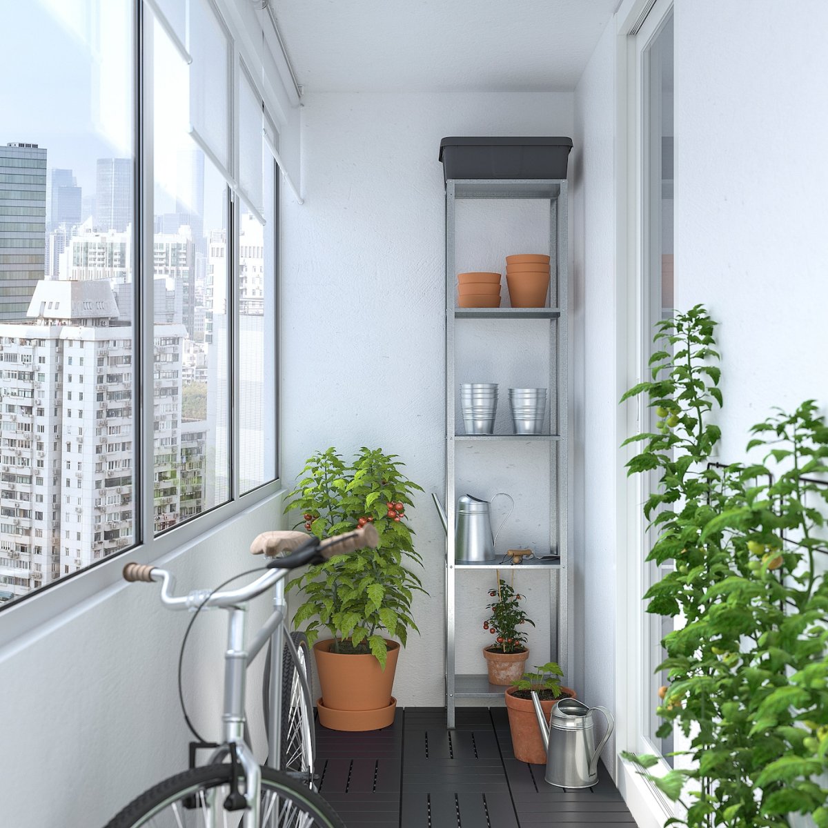 Hyllis Хиллис стеллаж д/дома/улицы 60x27x140 см