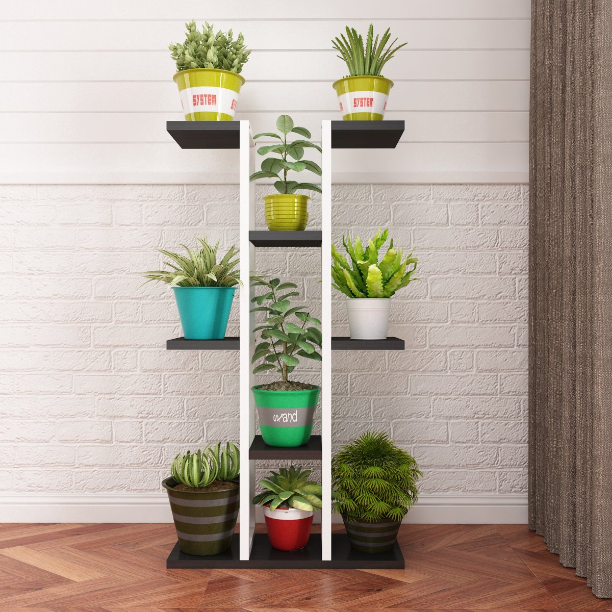 Стеллаж для цветов на стену