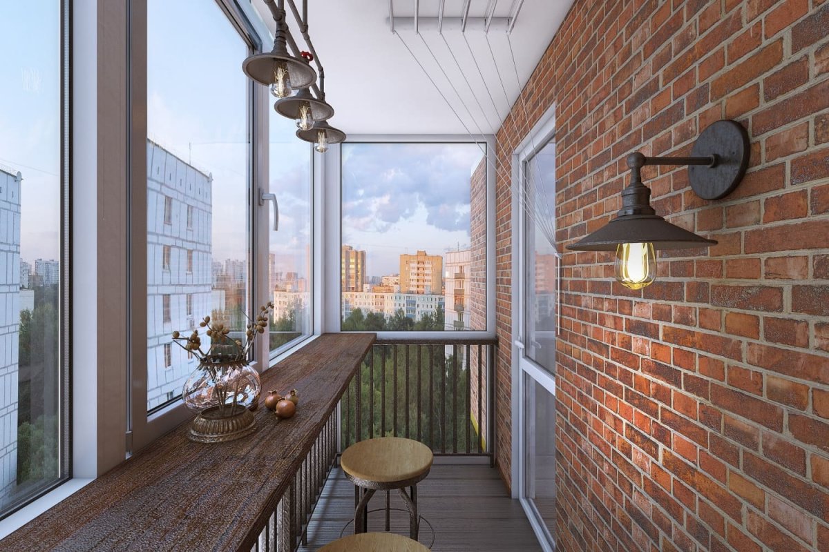 Лофт лоджия Бауманская