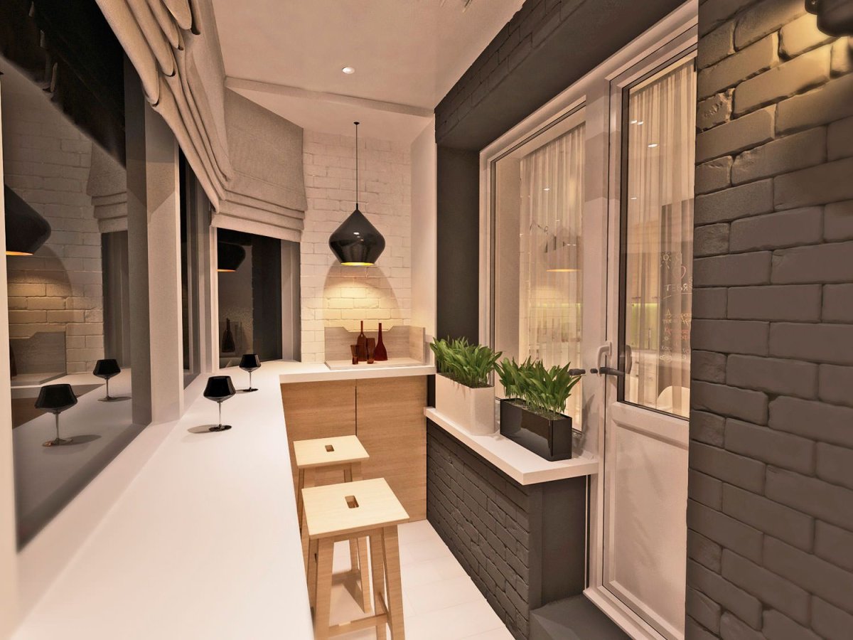 Полубалкон полулоджия