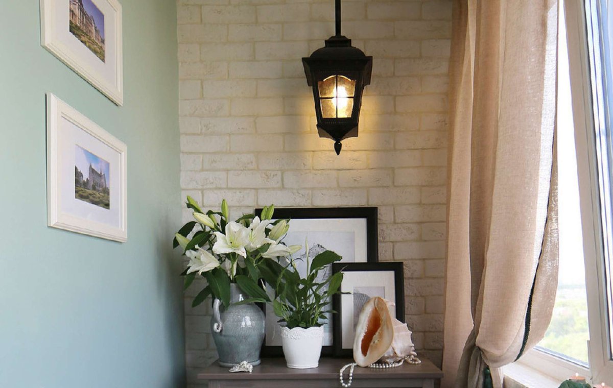 Фонарь в интерьере квартиры