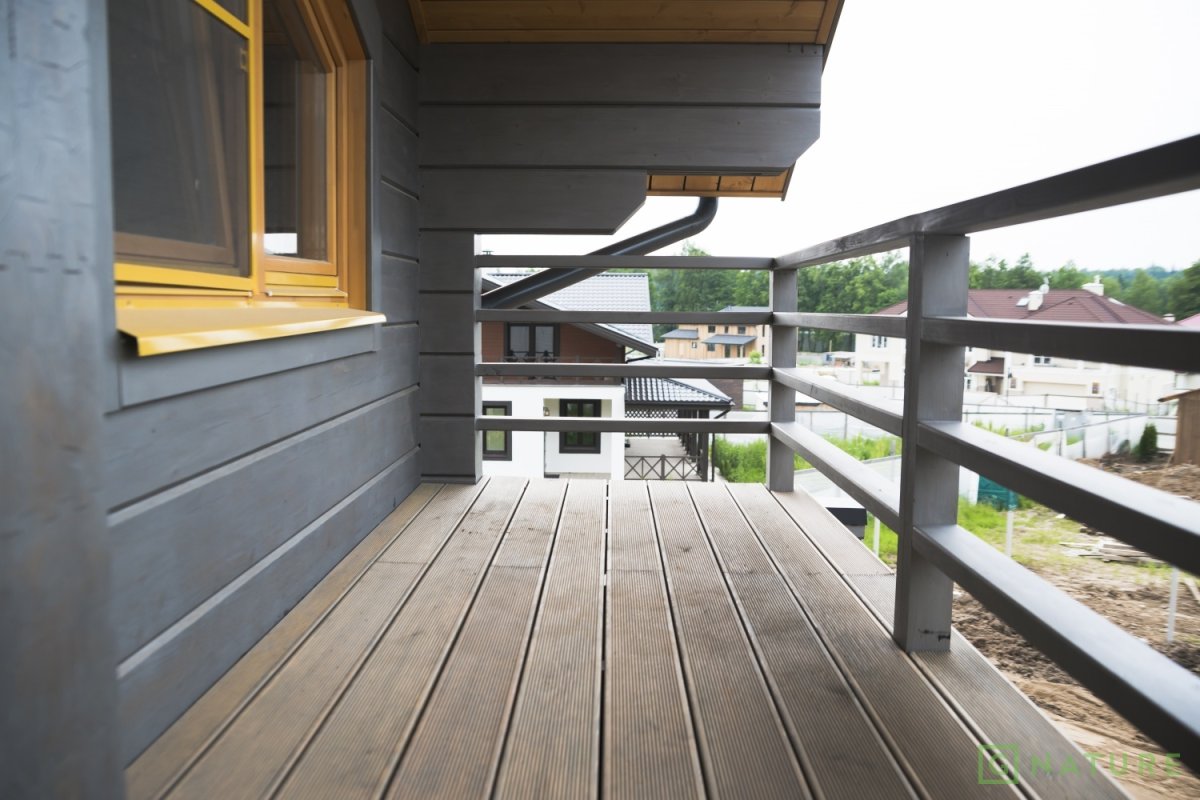ДПК террас.доска Holzhof шовная 18х140х3000, м2