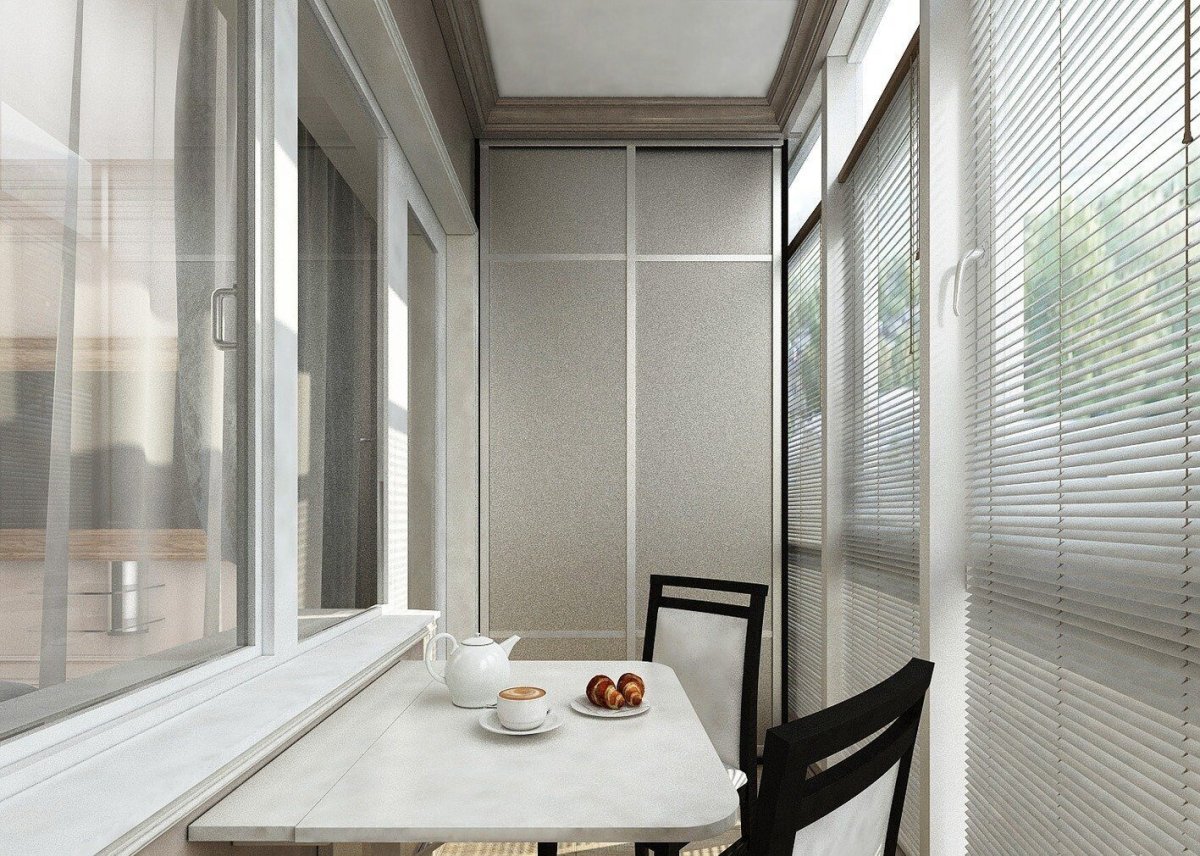 Балкон из сайдинга