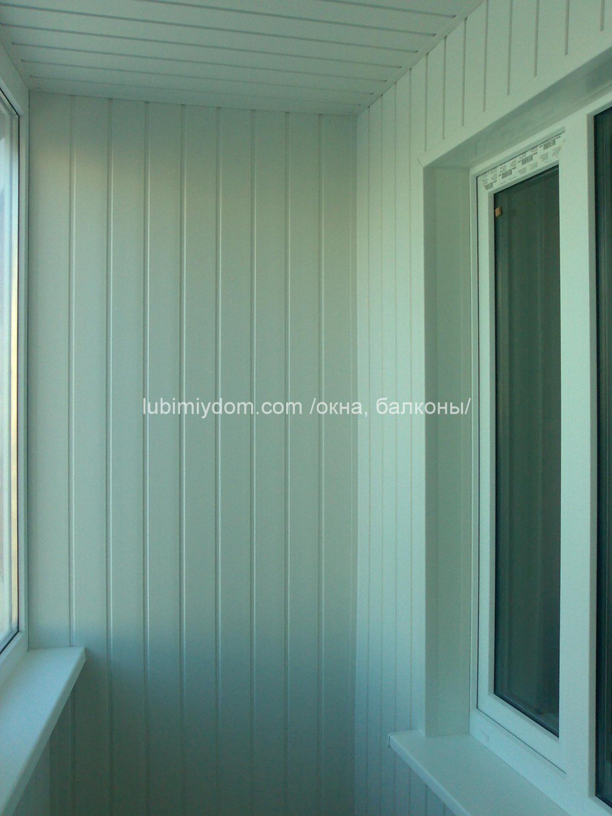Обшивка балконов и лоджий
