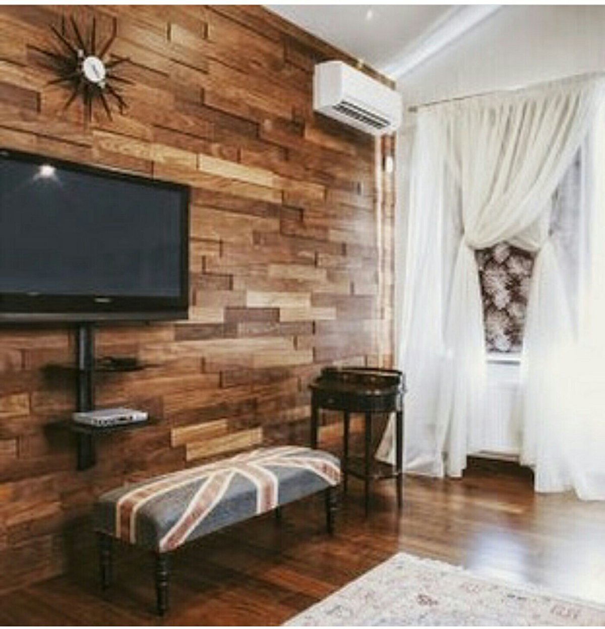 Стильная отделка балкона