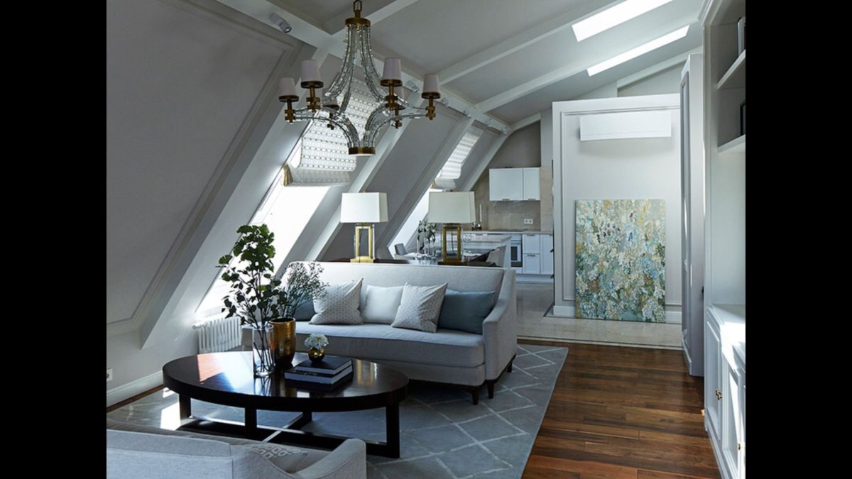 Антресоль на мансарде