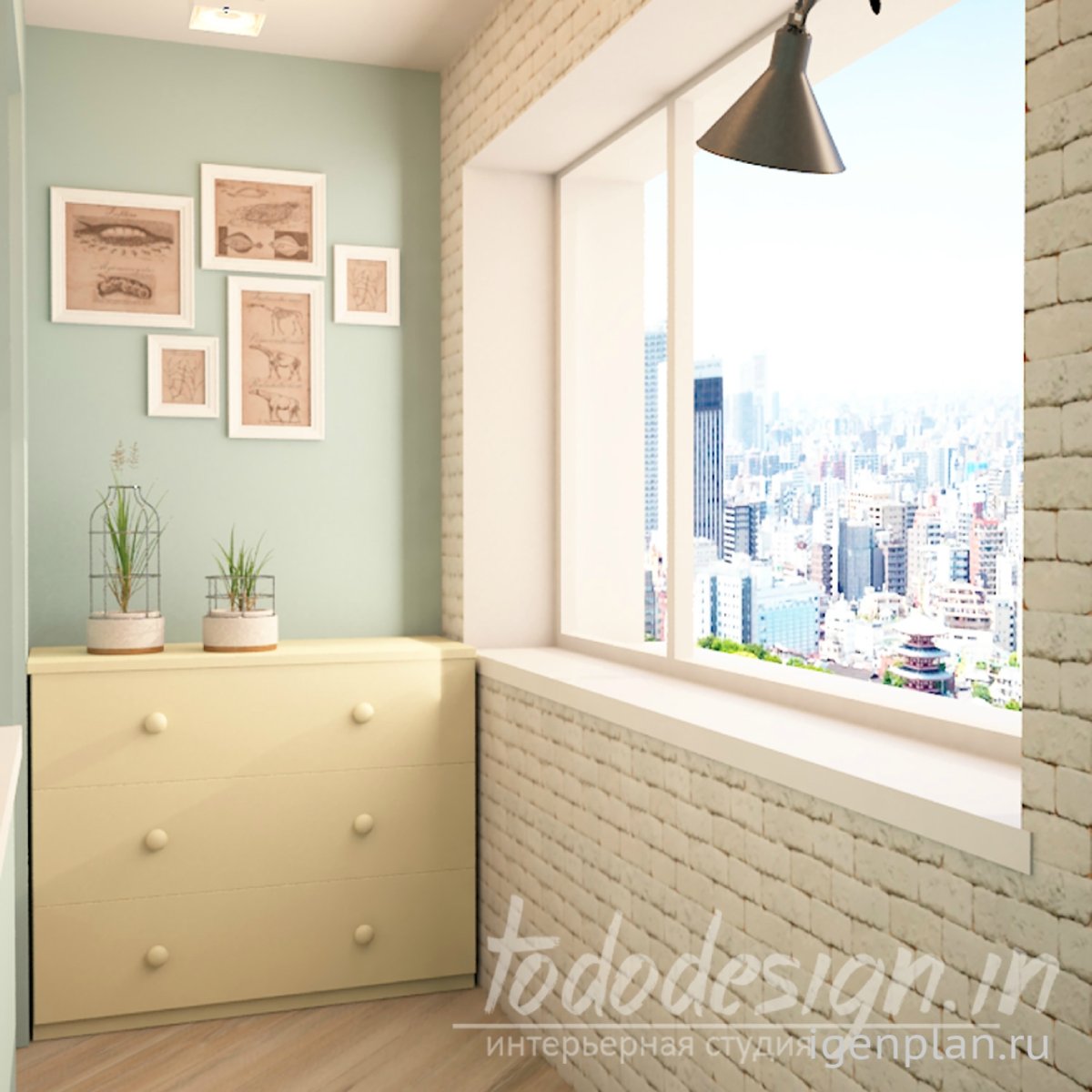 Шкаф на балкон