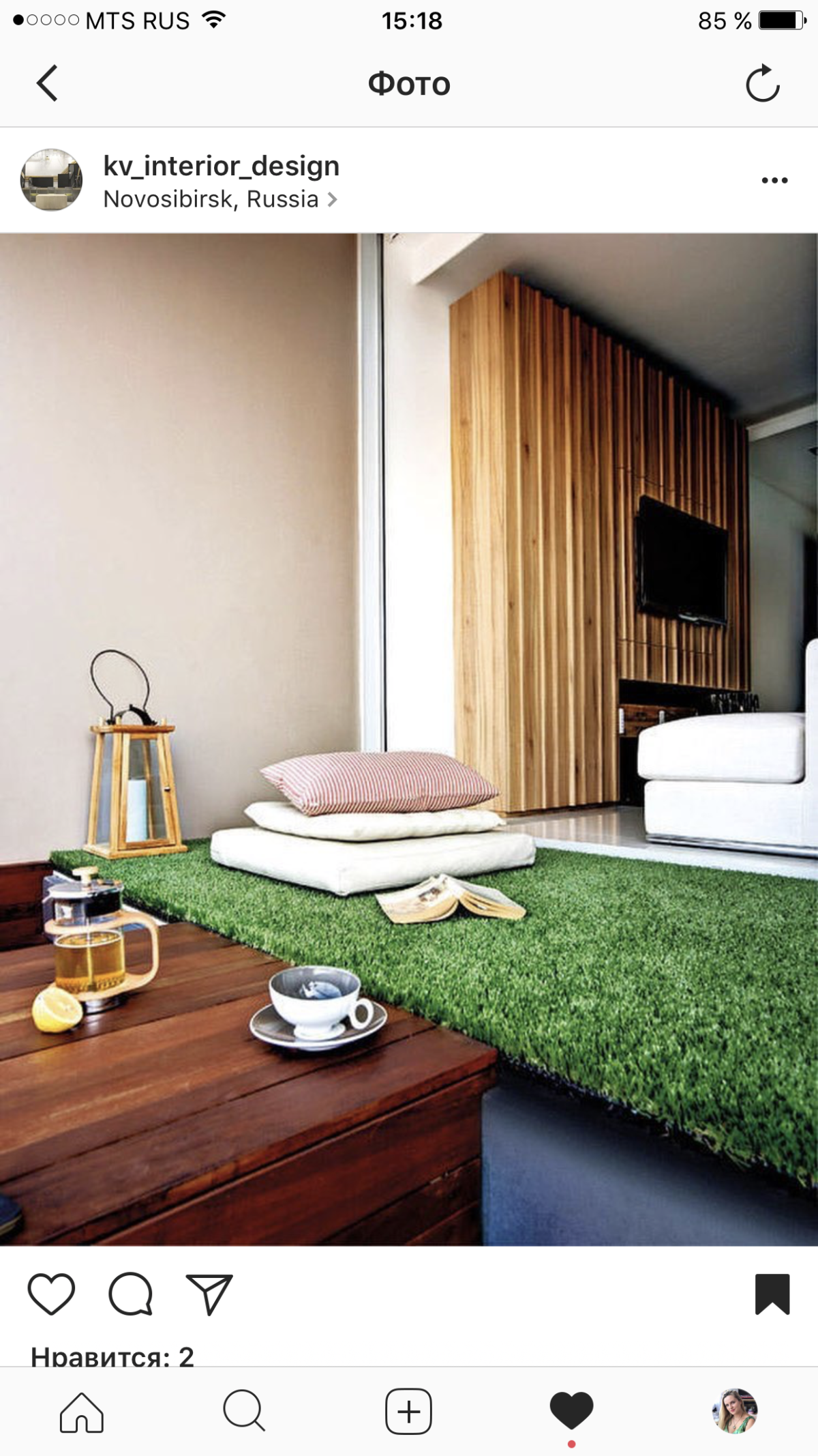 Ковровое покрытие на балкон