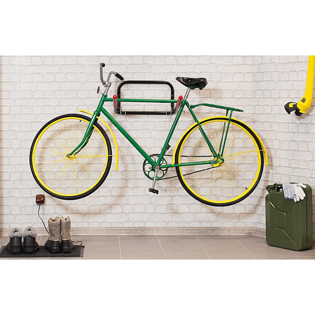 Чехол для хранения велосипеда на балконе целиком