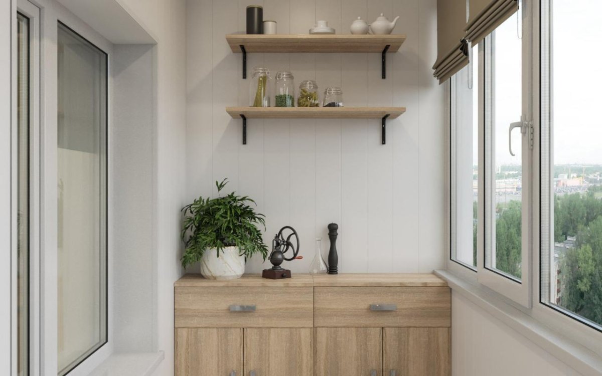 Шкаф на балкон