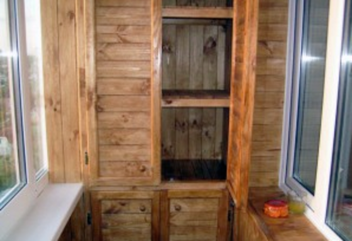 Ящик на балкон для хранения