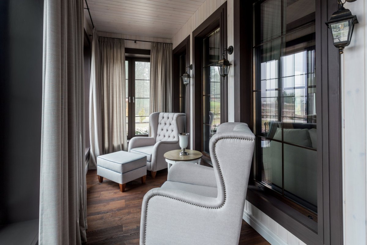 Лоджия кирпичная на детской