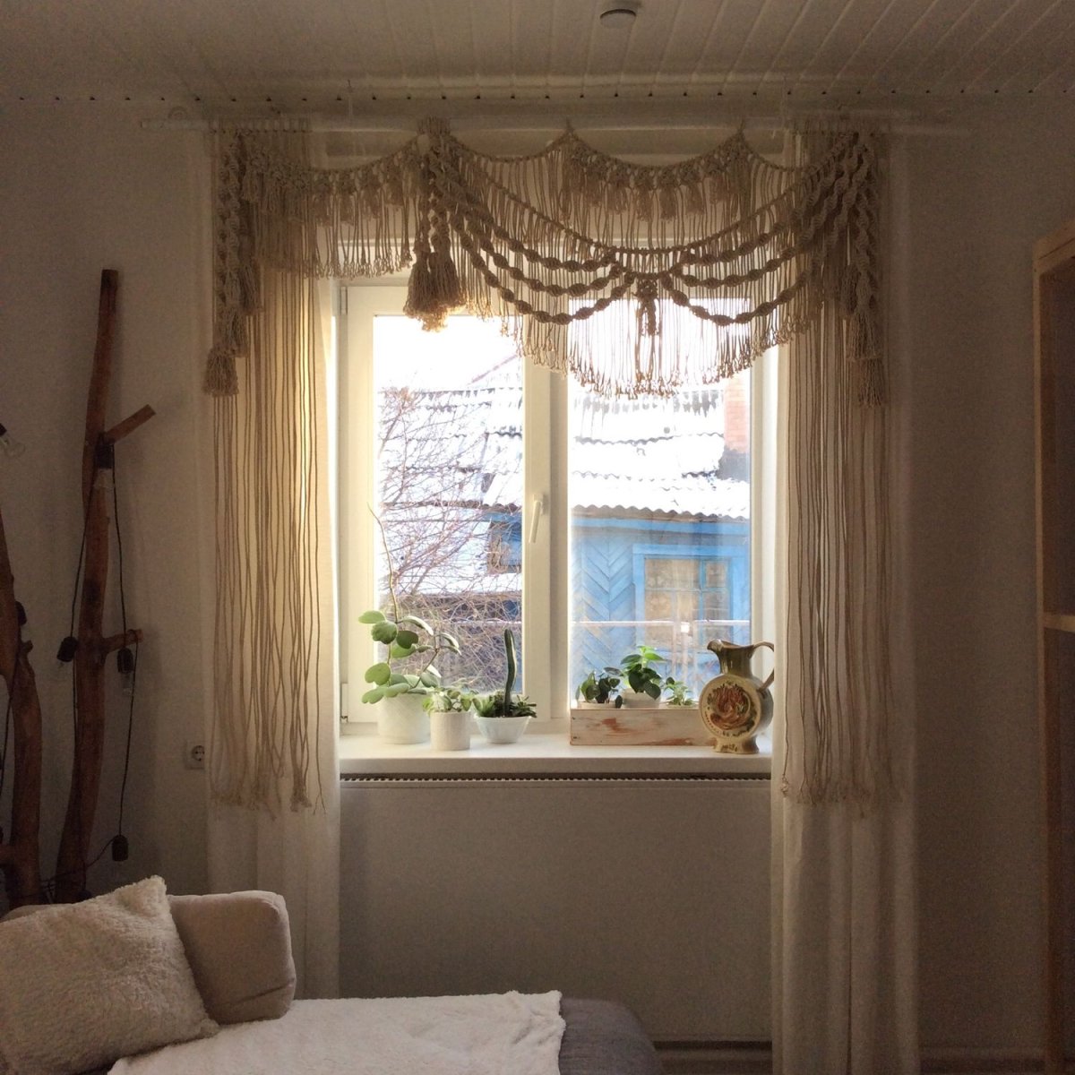 Занавески в стиле бохо