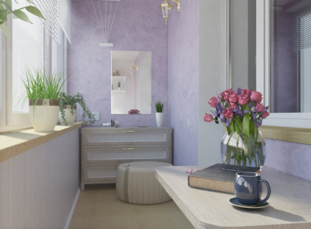 Полубалкон полулоджия