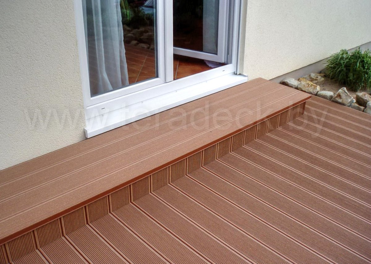 Укладка террасной доски