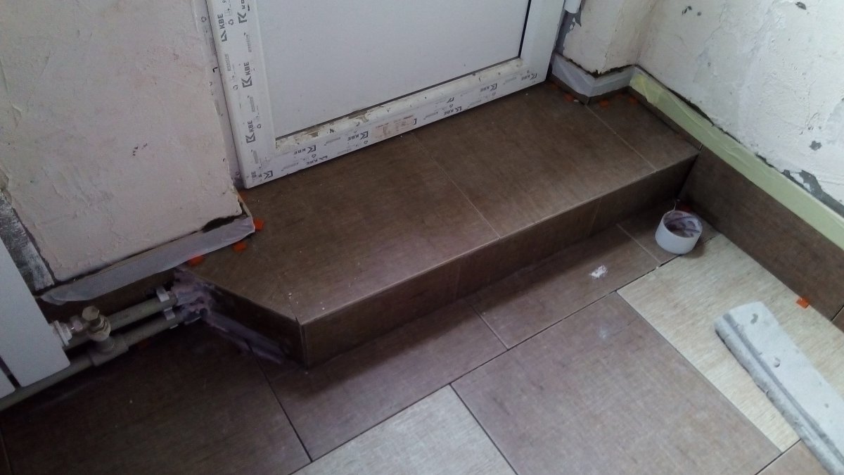 Порожек из искусственного камня