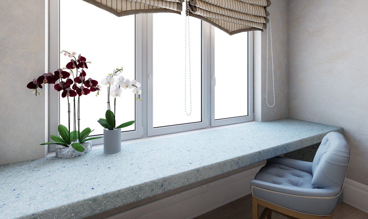 Подоконник барная стойка