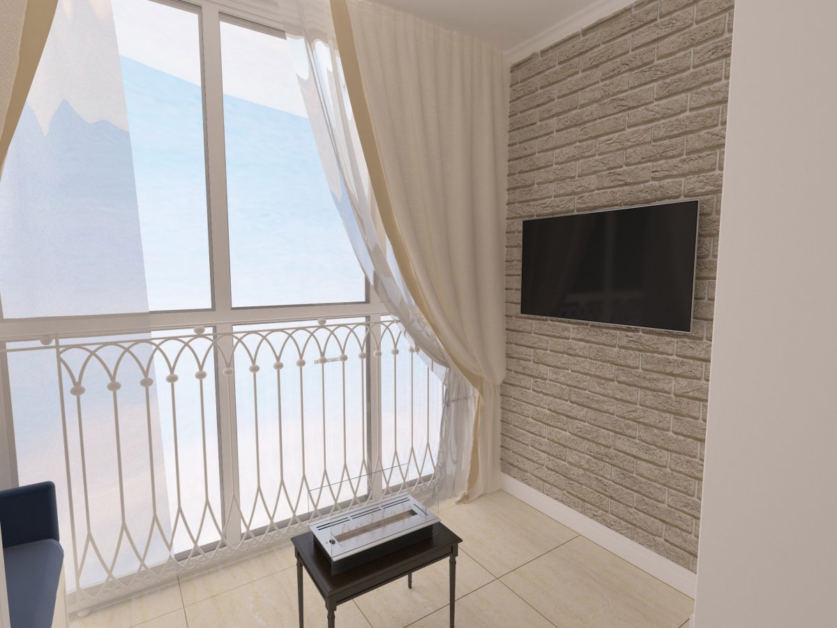 Дизайнерское остекление балконов