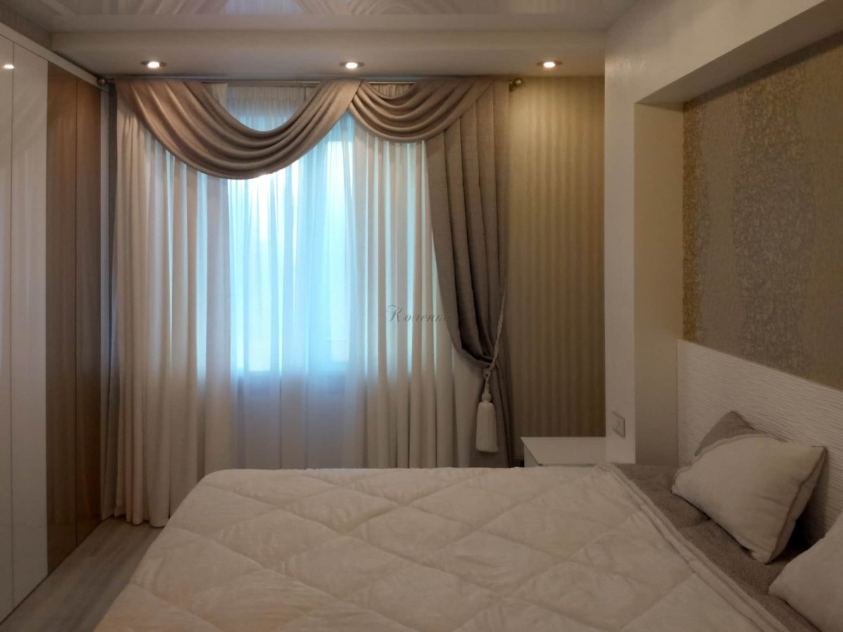 Красивые шторы в спальню