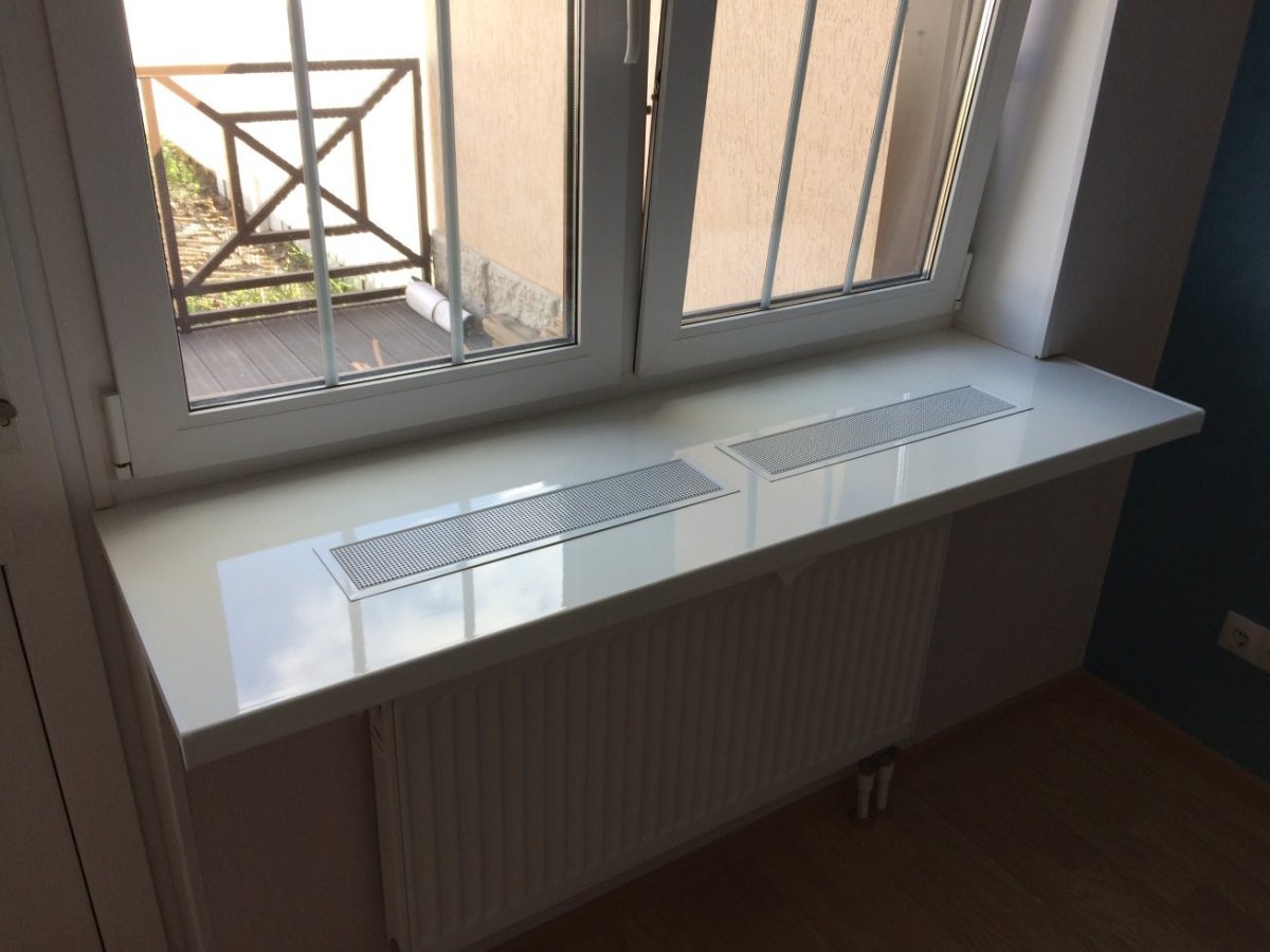 Подоконники из искусственного