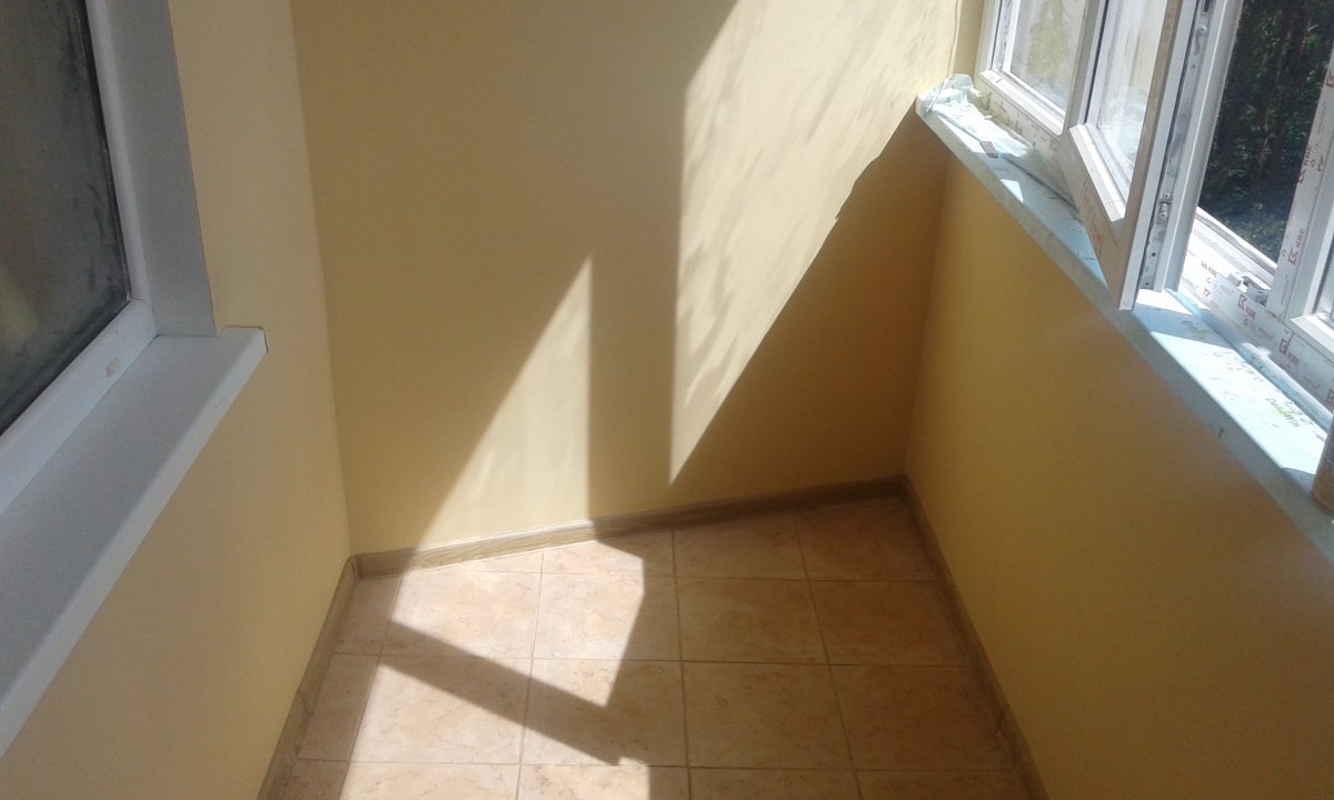 Мраморная штукатурка для лоджии