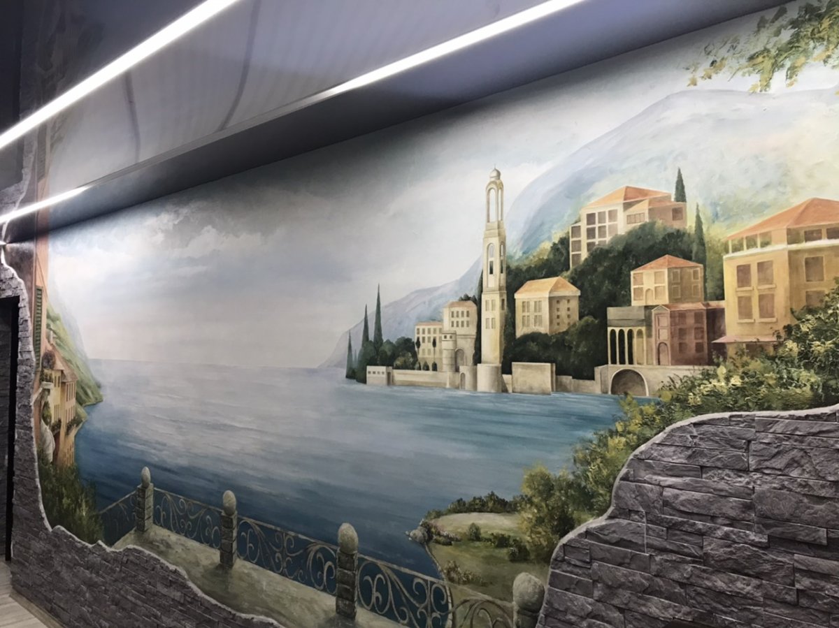 Проект росписи стен