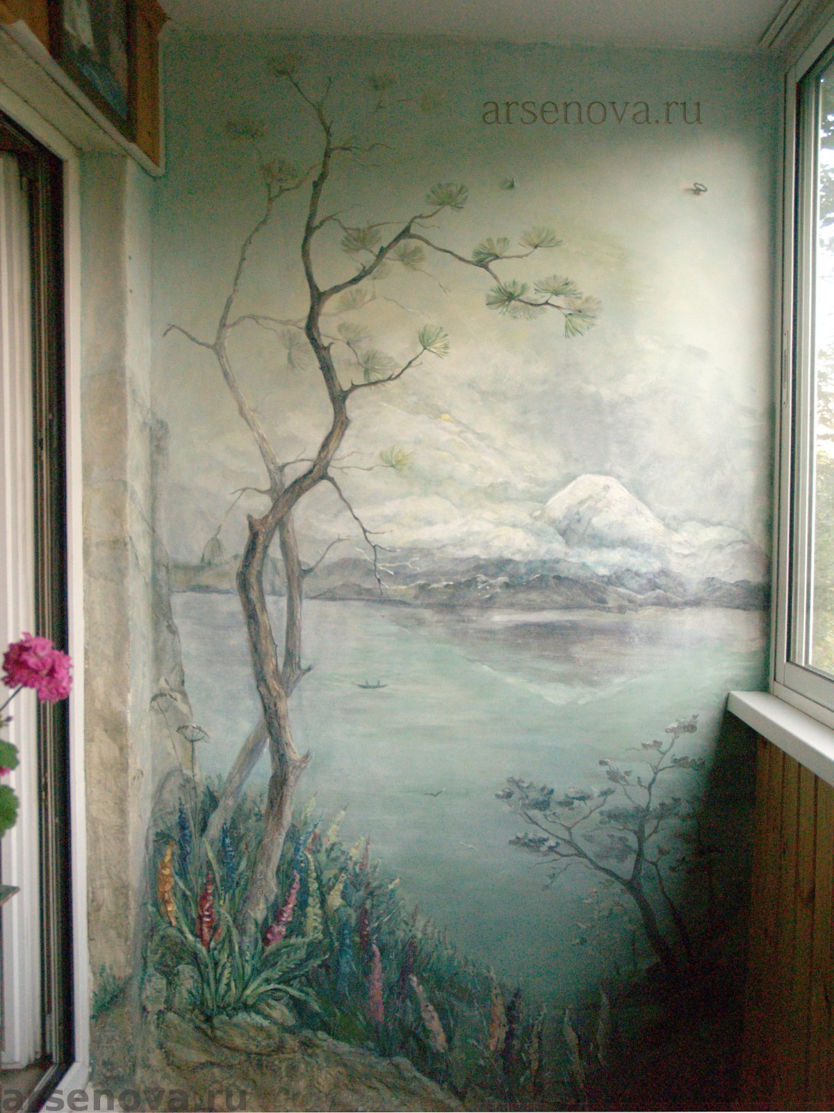 Балкон в средиземноморском стиле