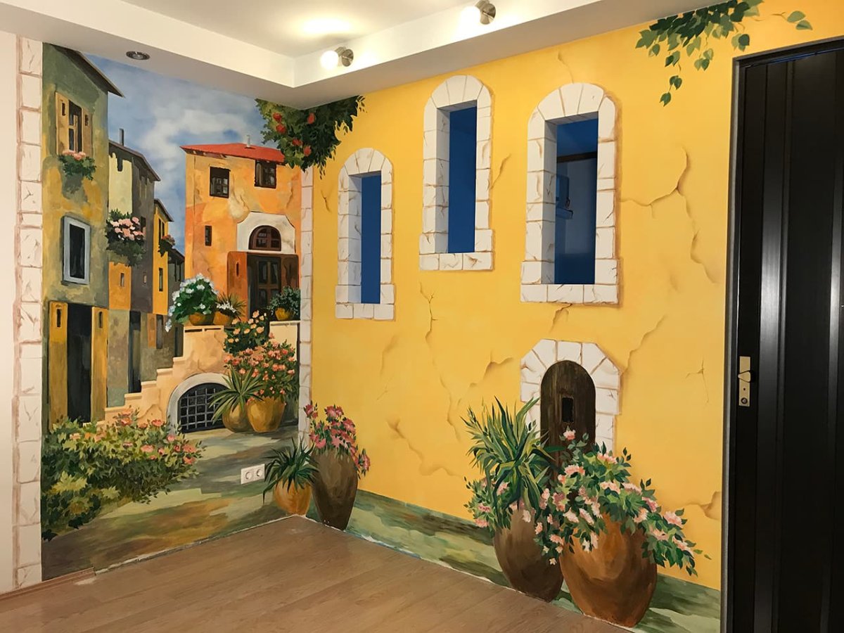 Проект росписи стен