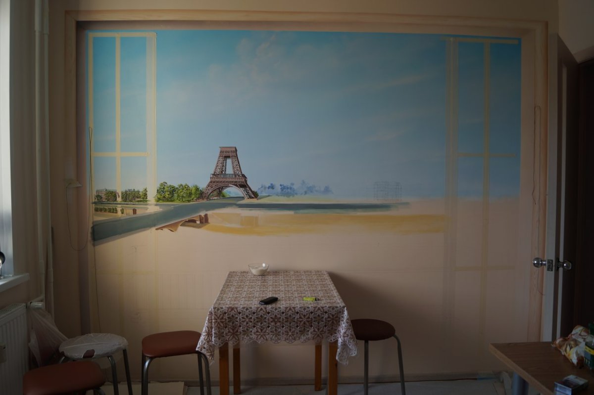 Фотообои балкон