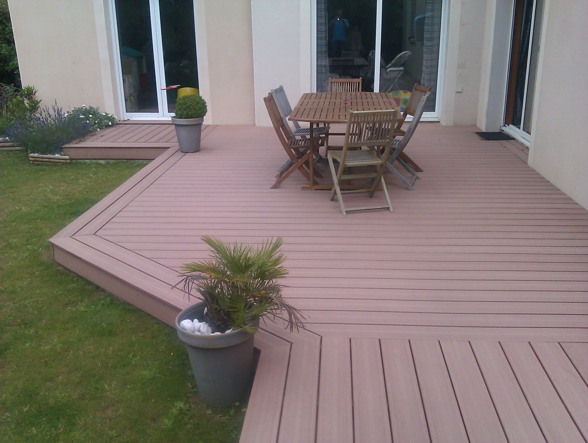 Терраса из террасной доски