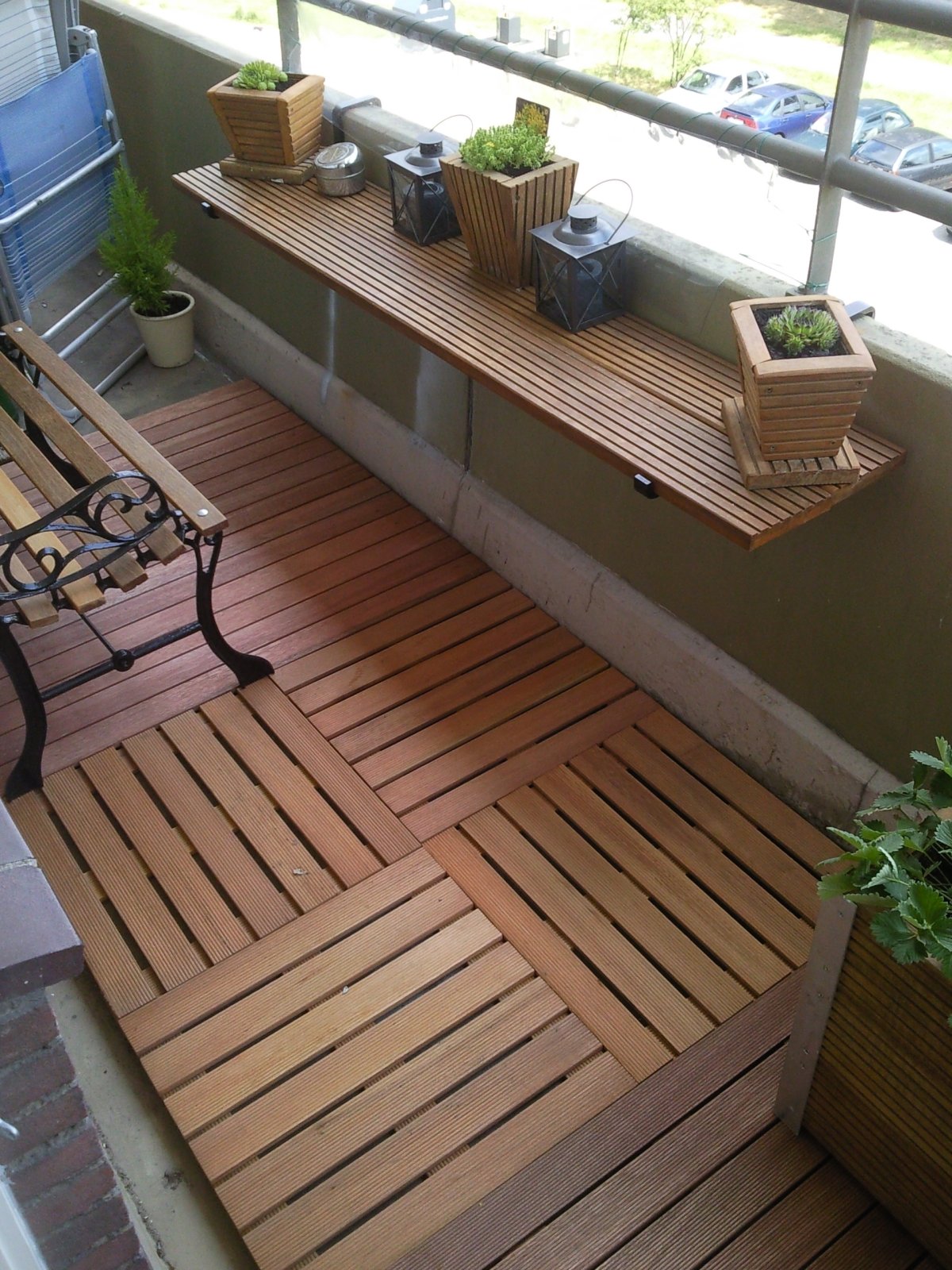 Настил РУННЕН икеа балкон