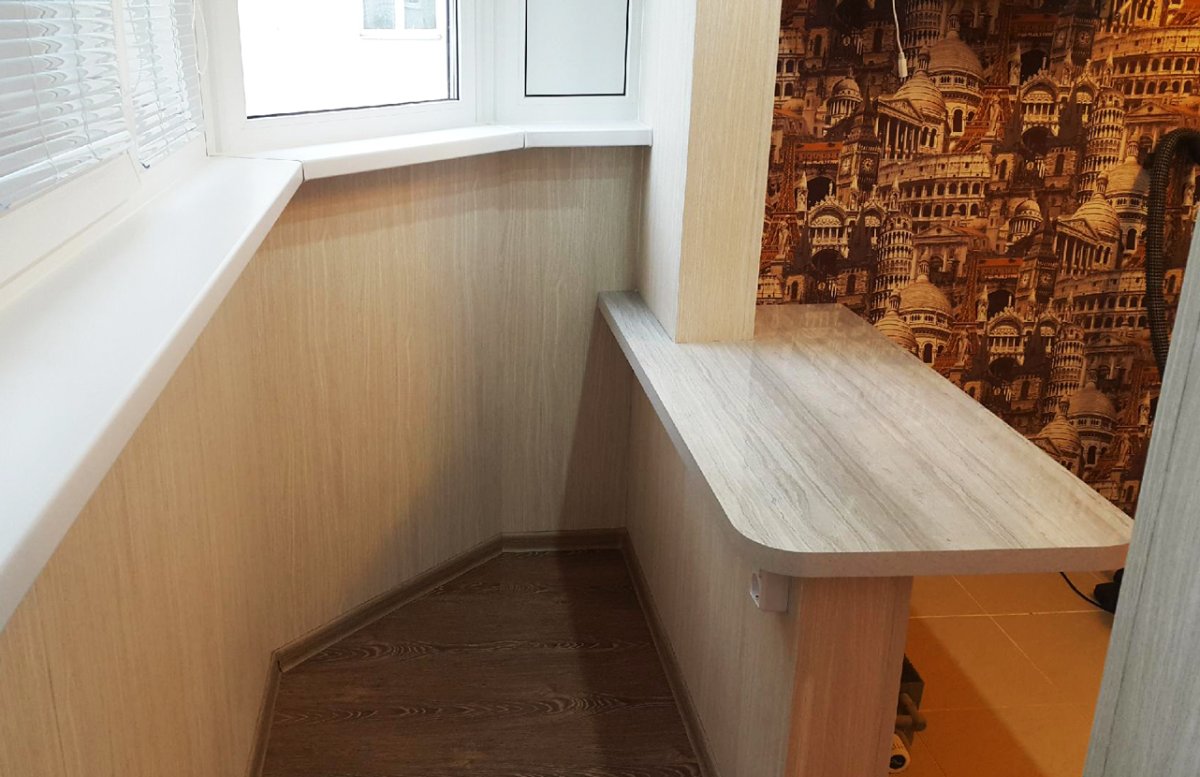 Подоконник барная стойка