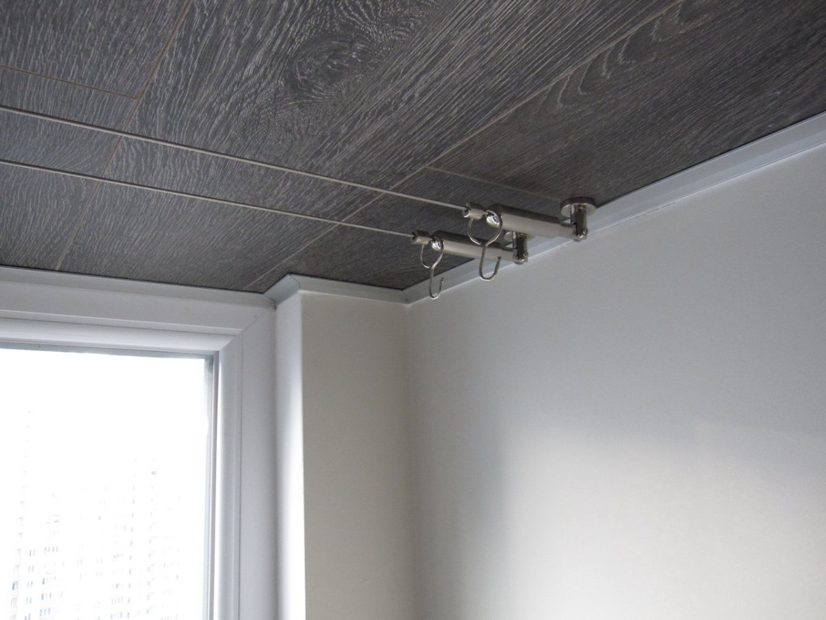 Струнный карниз для штор