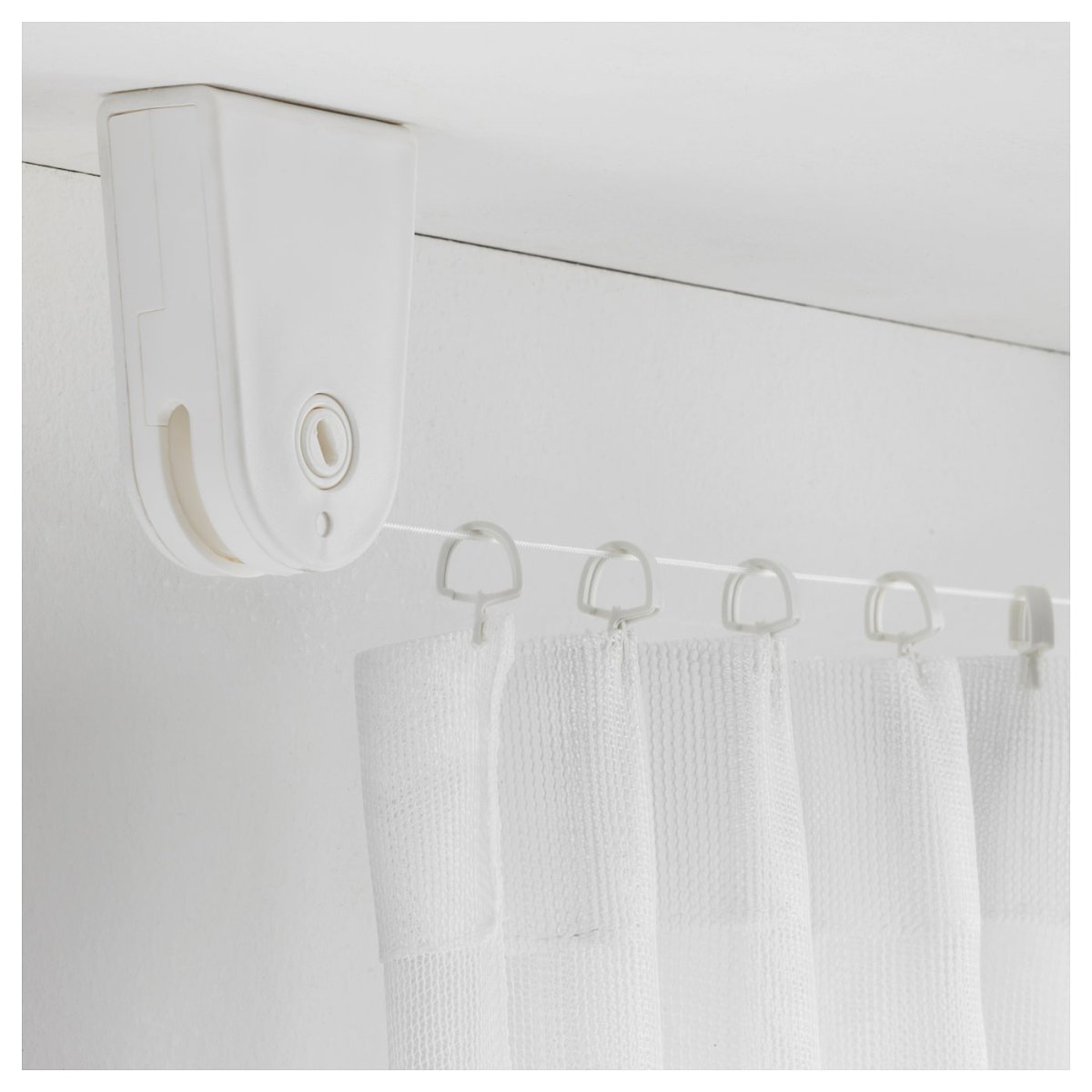 ФОРСИНТ гардинная струна, белый 200см