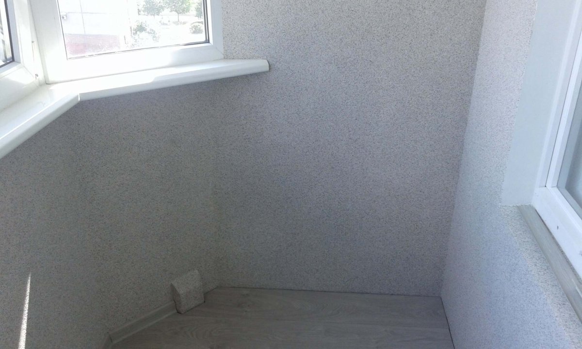 Балкон внутри