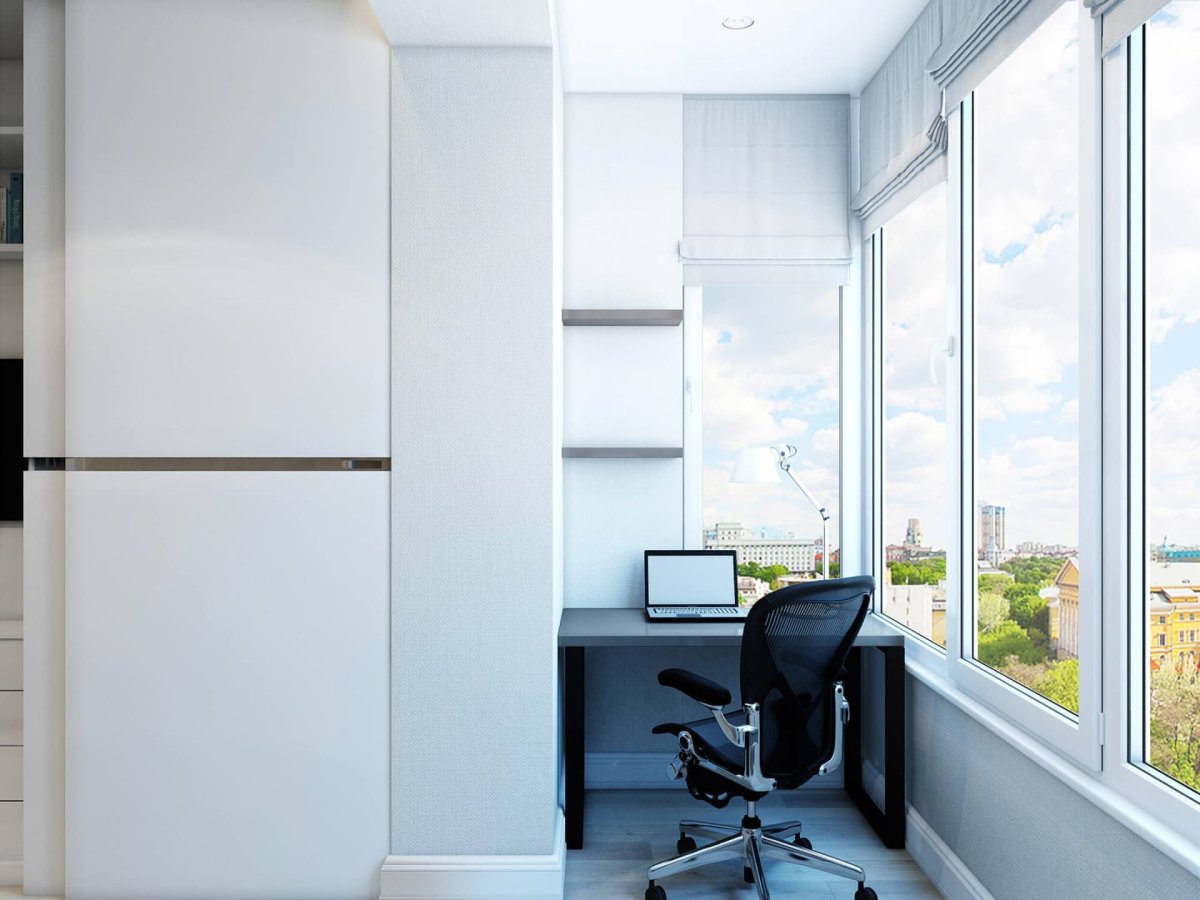 Кухня на балконе