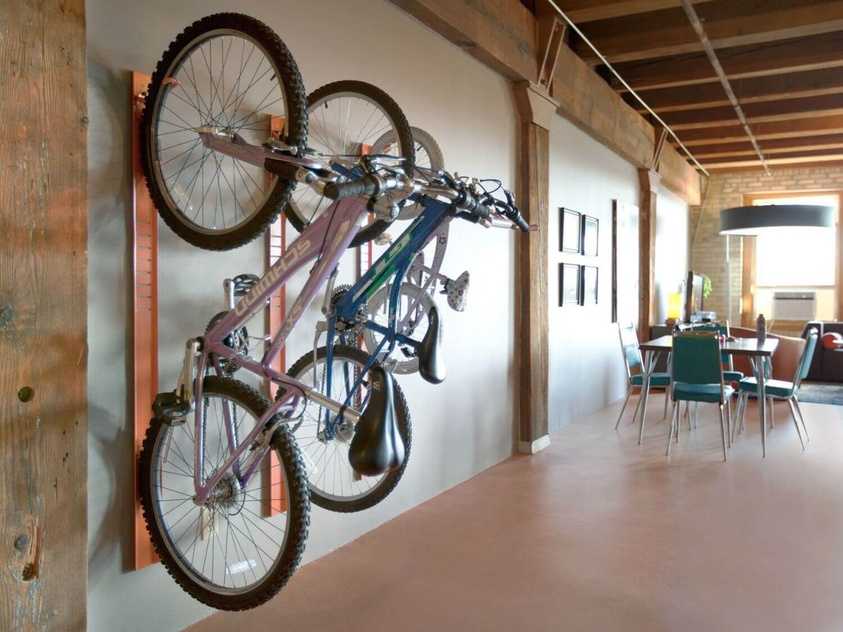 Хранение велосипеда в квартире