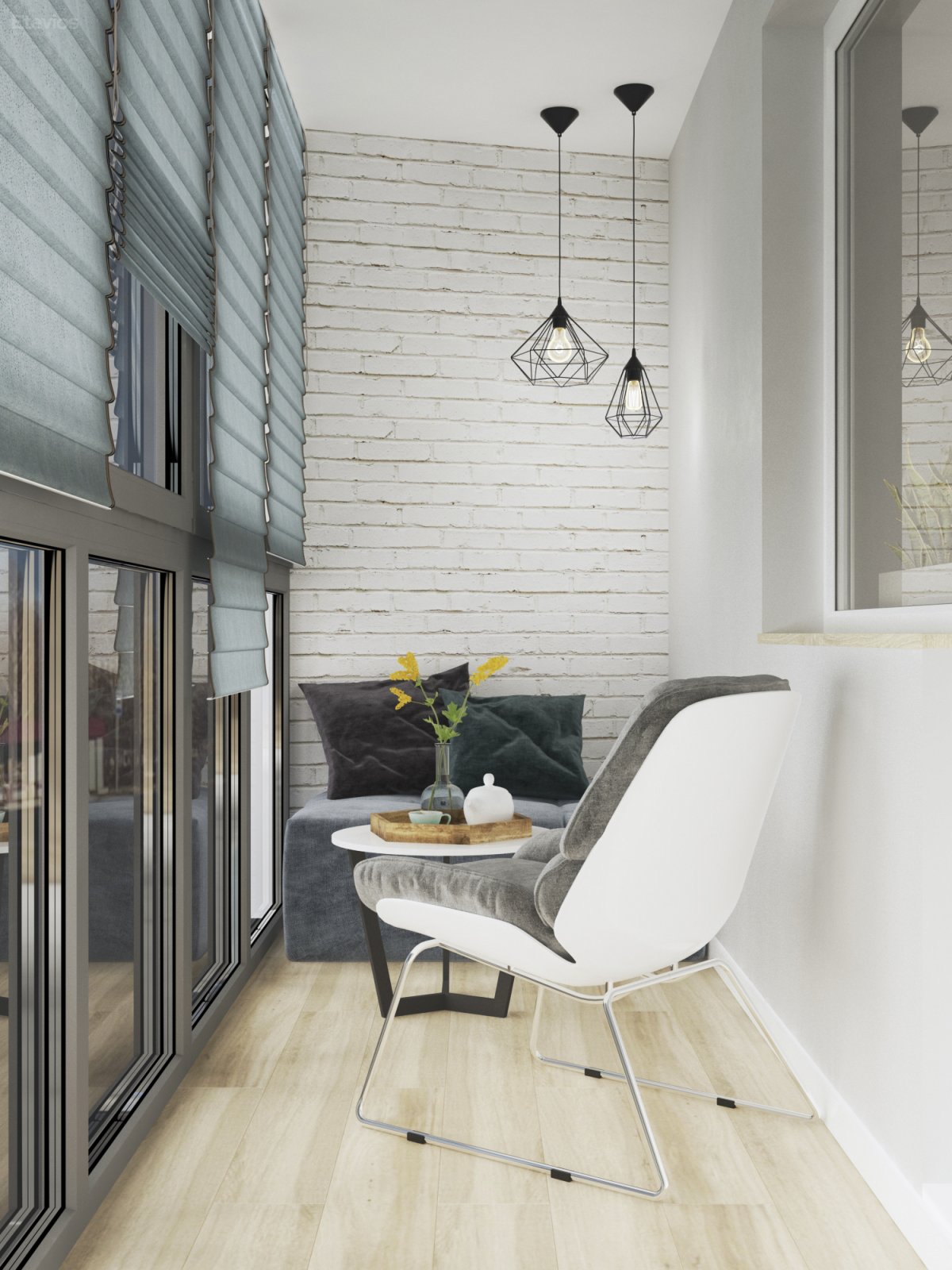 Полубалкон полулоджия