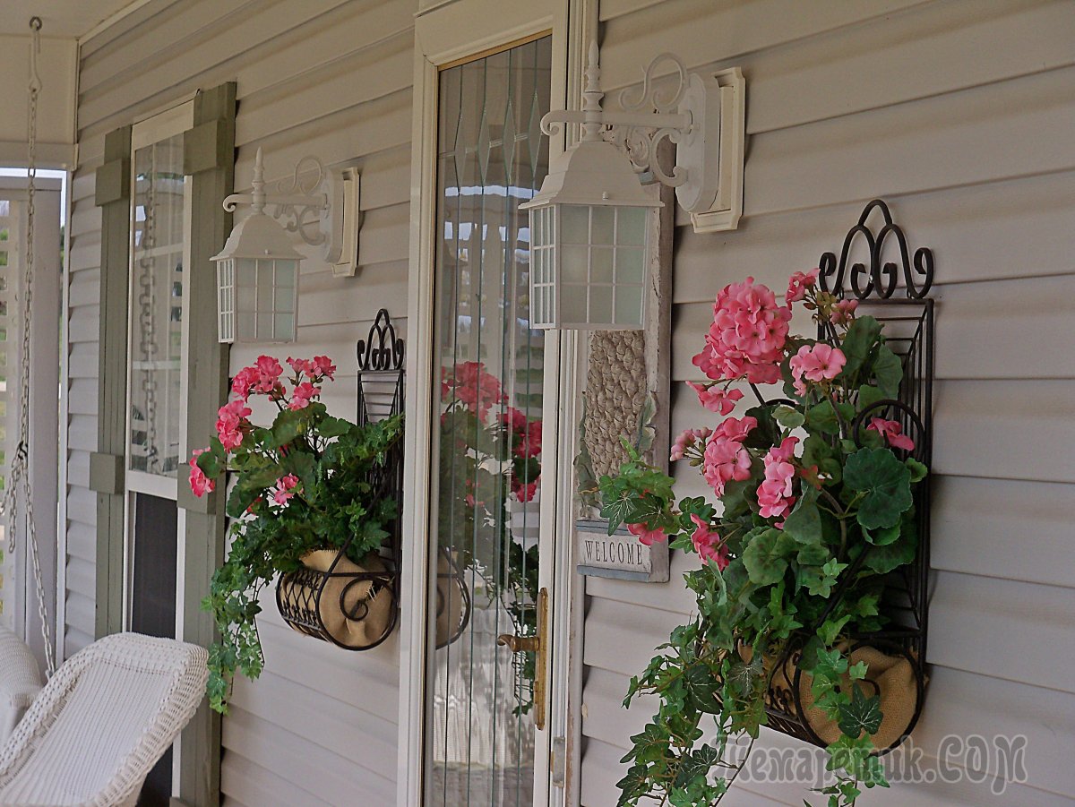 Декор веранды