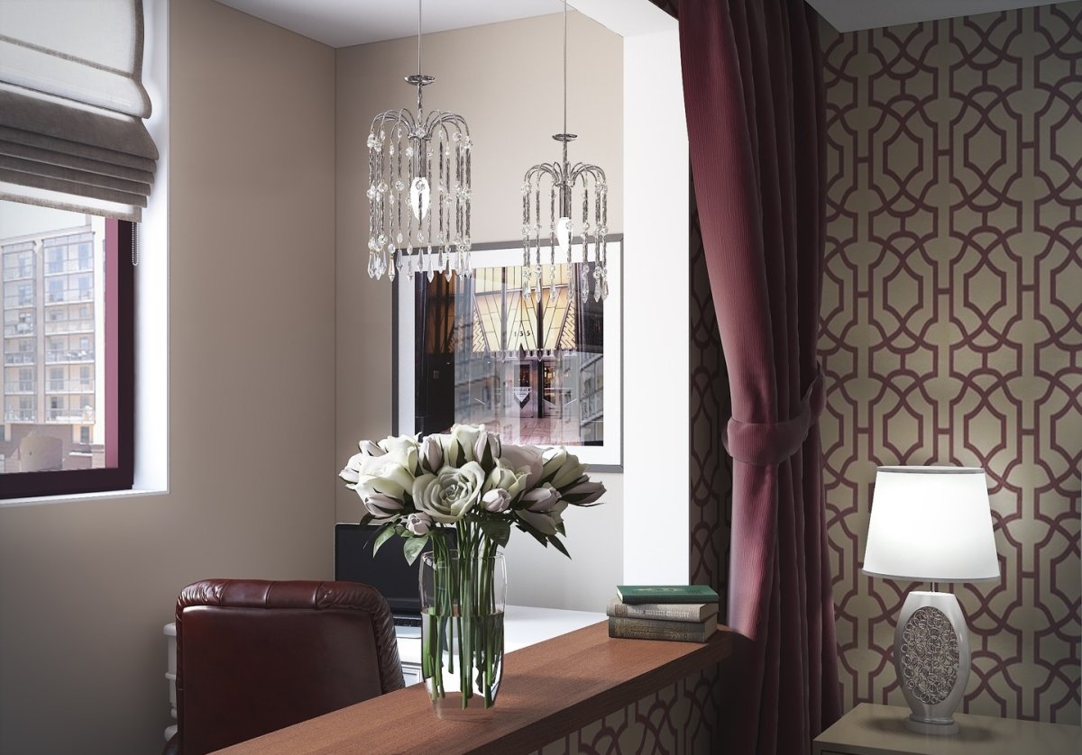 Интерьер лоджии