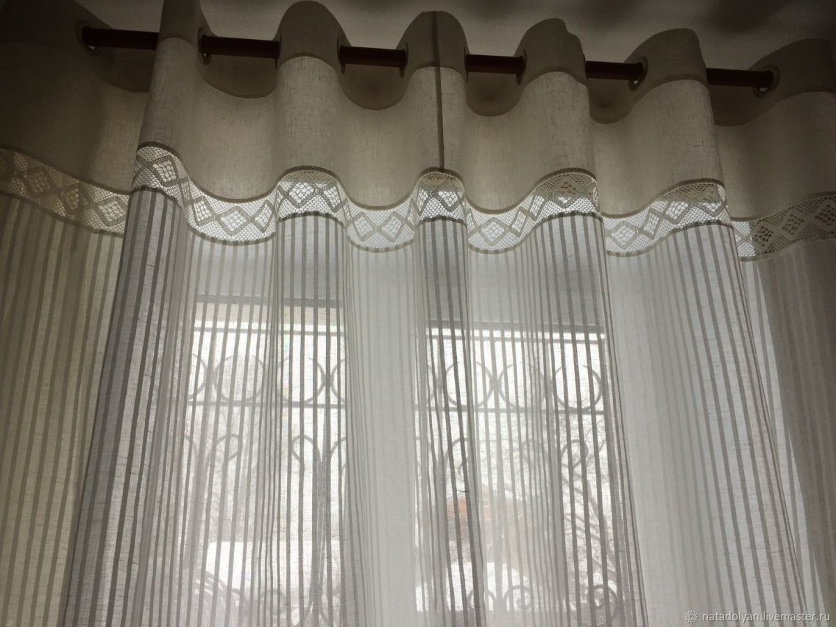 Красивые шторы на балкон