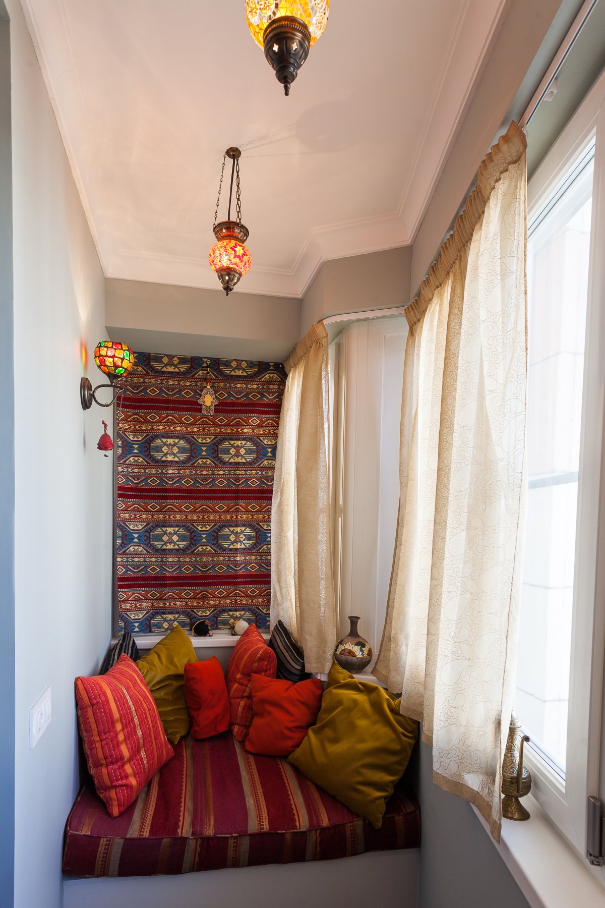 Лоджия в марокканском стиле