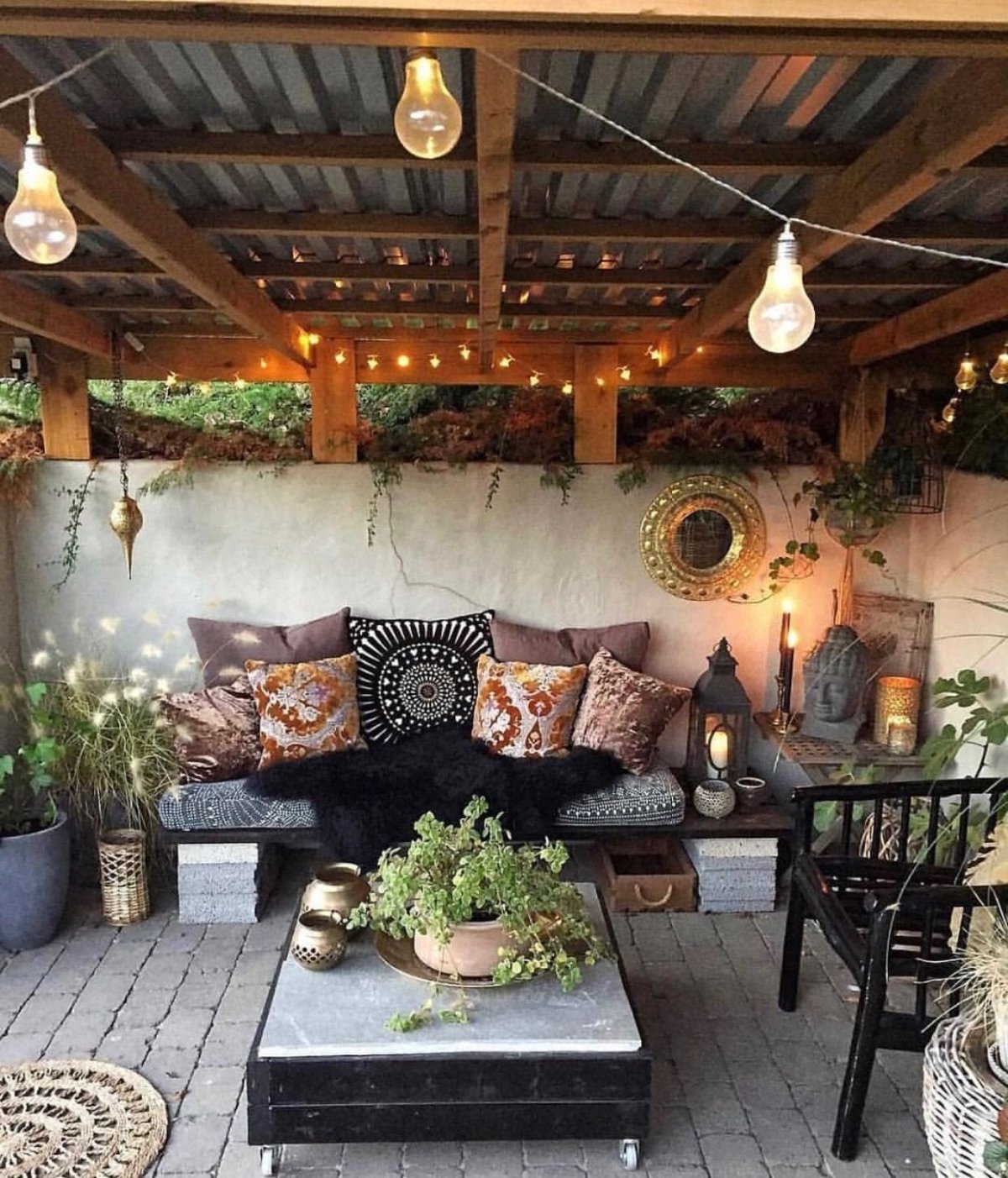 Бохо балкон